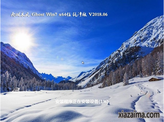 雨林木风windows7纯净版64位(2)
