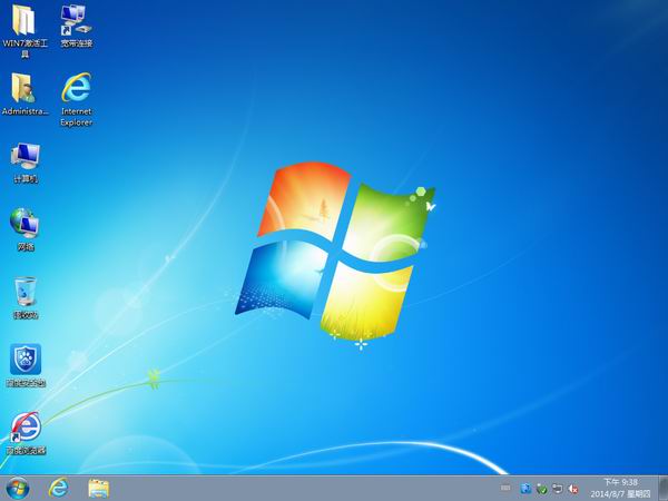 番茄花园GHOST WIN7 SP1纯净旗舰版2014.08-3