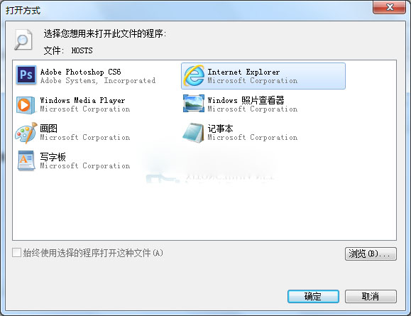 win7 ghost 纯净版系统不能自定义程序打开文件如何处理