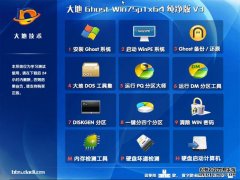 大地 Ghost Win7 Sp1 x64 纯净版 大地201504win7系统