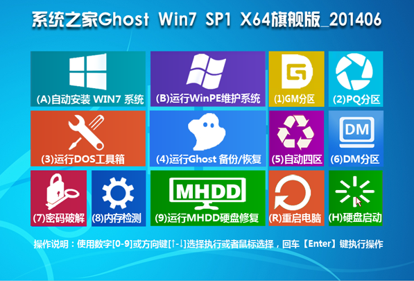 系统之家 GhostWin7 SP1 X64旗舰装机版（64位）2015.04  系统下载