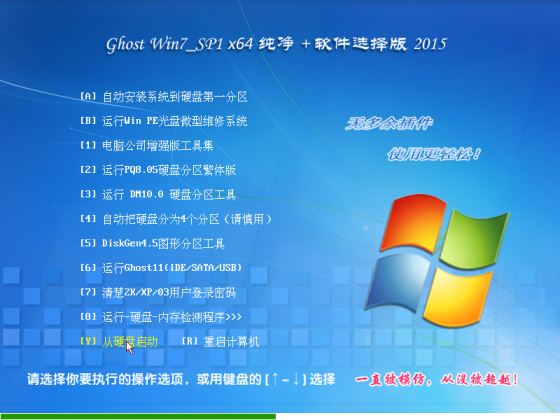 Ghost Win7 SP1 64位旗舰纯净版2015.05_win7纯净版64位系统下载1