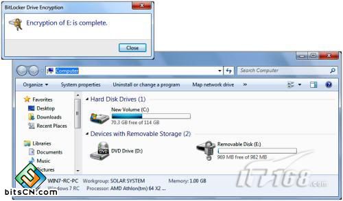 巧用Windows 7自带功能保护USB硬盘数据