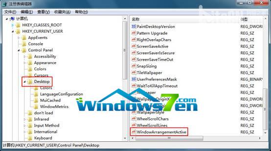 图4 WindowArrangementActive