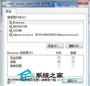 Windows7监控注册表修改的诀窍
