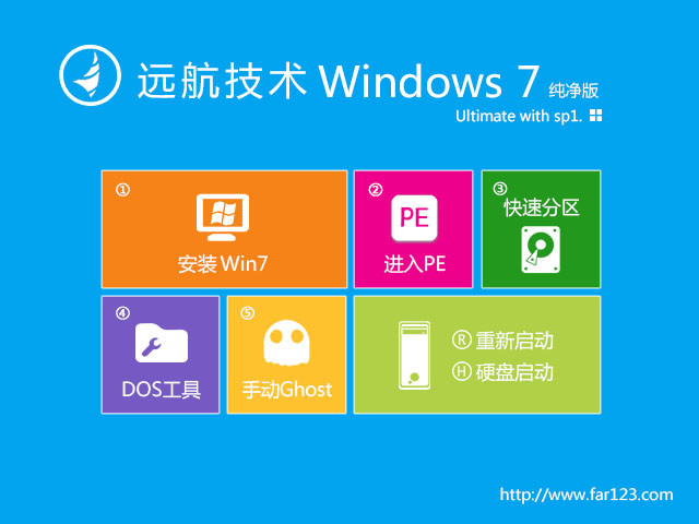 远航技术Ghost Win7 Sp1 32位纯净版 2015.08_Ghost Win7纯净版下载1