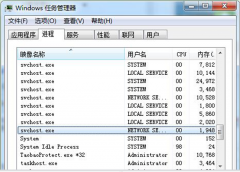 浅析在电脑公司Win7旗舰版进程中有很多svchost.exe怎么回事