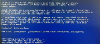 雨林木风Win7系统蓝屏代码为0x00000f4的排查与解决措施
