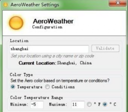 电脑公司Win7设置窗口颜色随气象状况自动变换的技巧
