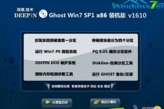 深度win7旗舰纯净版32位最新系统下载推荐