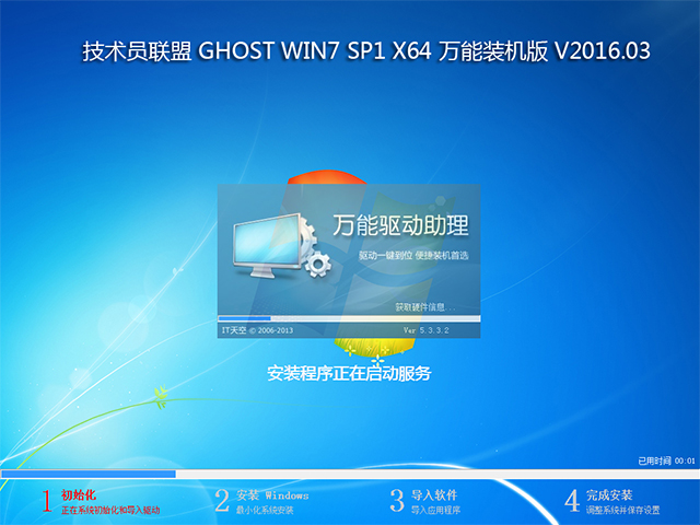 技术员联盟GHOST WIN7 64位纯净光盘版(2)