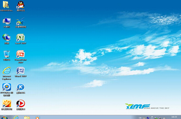 雨林木风win7 32位SP1经典版珍藏版最新系统(1)