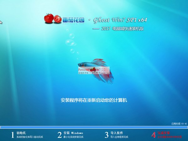番茄花园64位GHOST WIN7 SP1极速特别版(4)