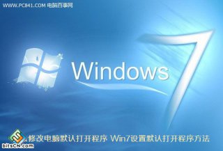 Win7设置默认打开程序的方法详解