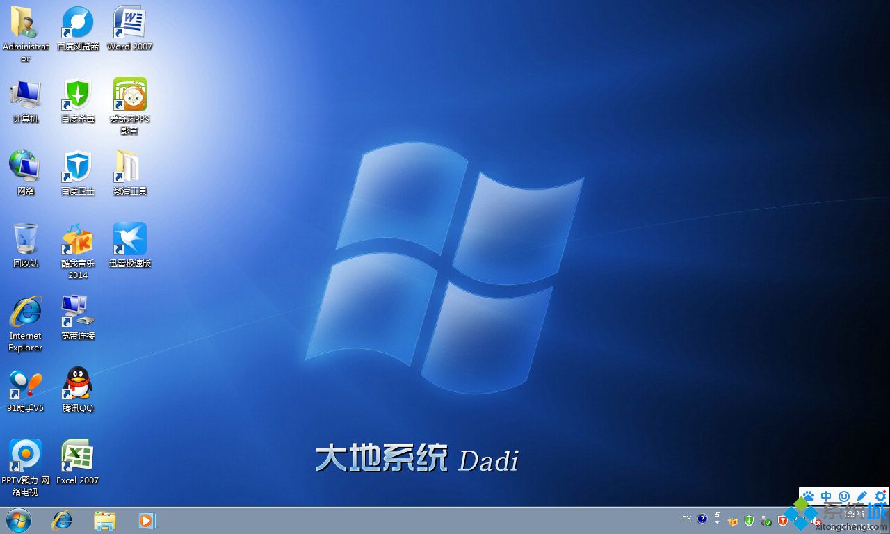 大地win7旗舰版32位纯净版(4)