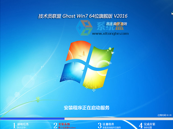 技术员联盟win7 64位旗舰版ghost纯净版(1)