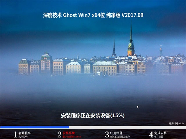 深度技术win7系统64位春节纯净版(2)