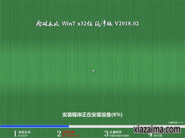 雨林木风win7纯净版32位(2)