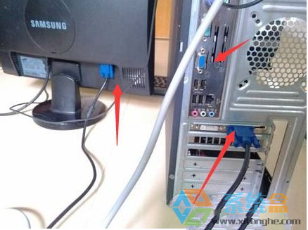电脑开机时显示器黑屏