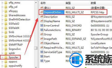 Win7系统启动print spooler服务怎么出现错误1068(3)