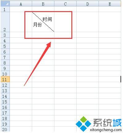 excel表格中斜线怎么画|如何在excel表格中画斜线