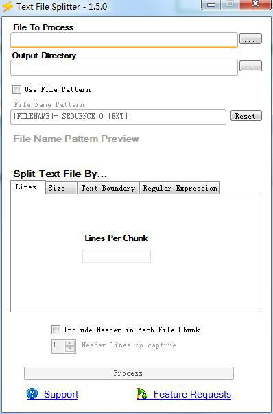 Text File Splitter