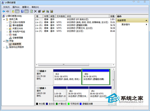 Win7移动硬盘分区打不开怎么解决 三联