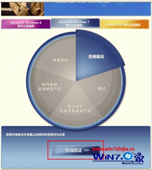 预装win7系统怎么验证正版授权