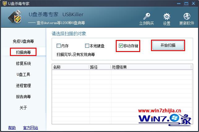 深度技术win7系统下u盘文件夹变成快捷方式的解决方法
