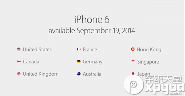 iphone6上市时间 iphone6中国大陆上市时间