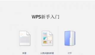 wps表格的基本操作（新手入门教程）