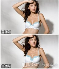 美图秀秀2019怎么丰胸　美图秀秀2019让平胸妹一秒变身“波霸”