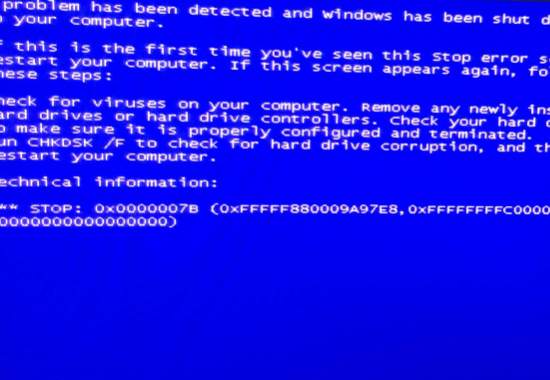 win7电脑0x000007b蓝屏的解决方法