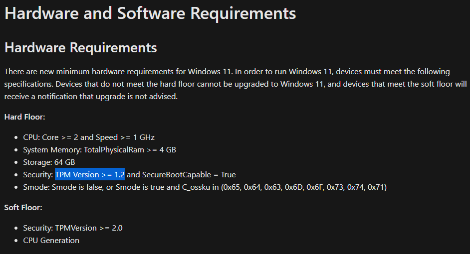 微软兼容性检查工具可能出现乌龙！TPM1.2设备也能升级Windows11