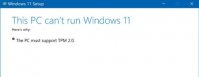 Win11安装提示tpm2.0怎么办？Win11安装提示tpm2.0解决方法