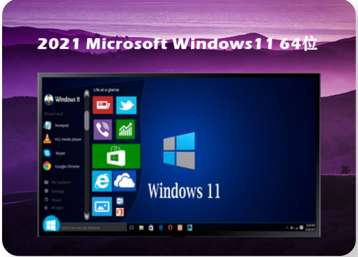 电脑公司最新系统windows11官方版系统v2021.07