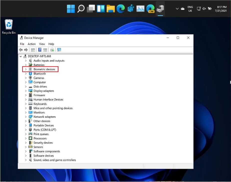 微软公布 Win11 Build 22000.100 预览版已知问题：Windows Hello（Face）登录显示“出