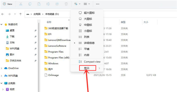 Win11系统如何查看隐藏项目？