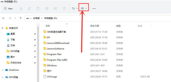 Win11系统如何查看隐藏项目？