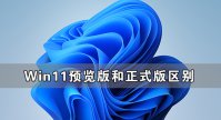 Win11预览版和正式版有什么区别