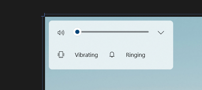Windows 11弹出音量控件未来这可能是这种样式