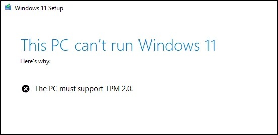 Windows 11可在大多数现代PC顺畅运行：最低要求TPM 1.2