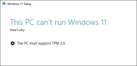 微软解释Windows 11为何强制TPM 2.0硬件支持
