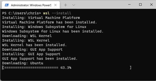 如何在Windows11上安装适用于Linux的Windows子系统？