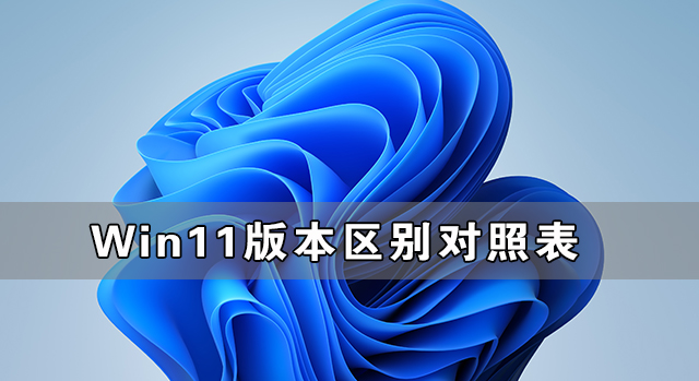 Win11版本区别对照表 Win11各个版本怎么区分