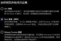 安装Windows11预览体验成员Beat渠道怎么设置？