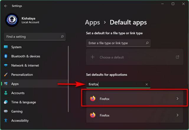 Win11系统修改默认浏览器的方法