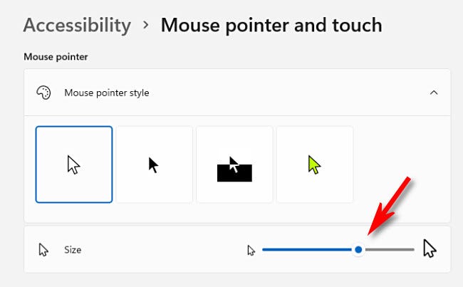怎么更改Windows11鼠标指针大小和样式？