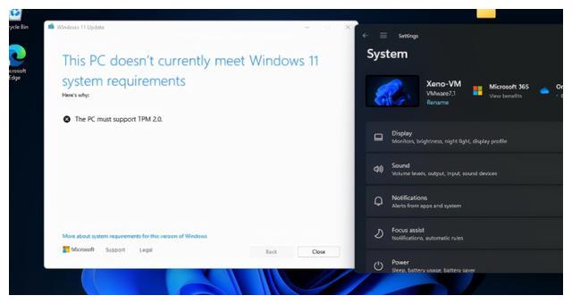 微软确认Windows11将不支持大多数虚拟机