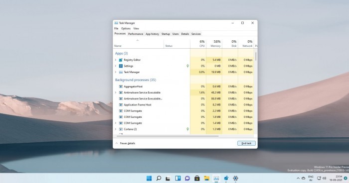 Windows 11改进了硬盘空间占用和性能表现